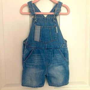 Zara Baby denim shortalls, 18-24 months